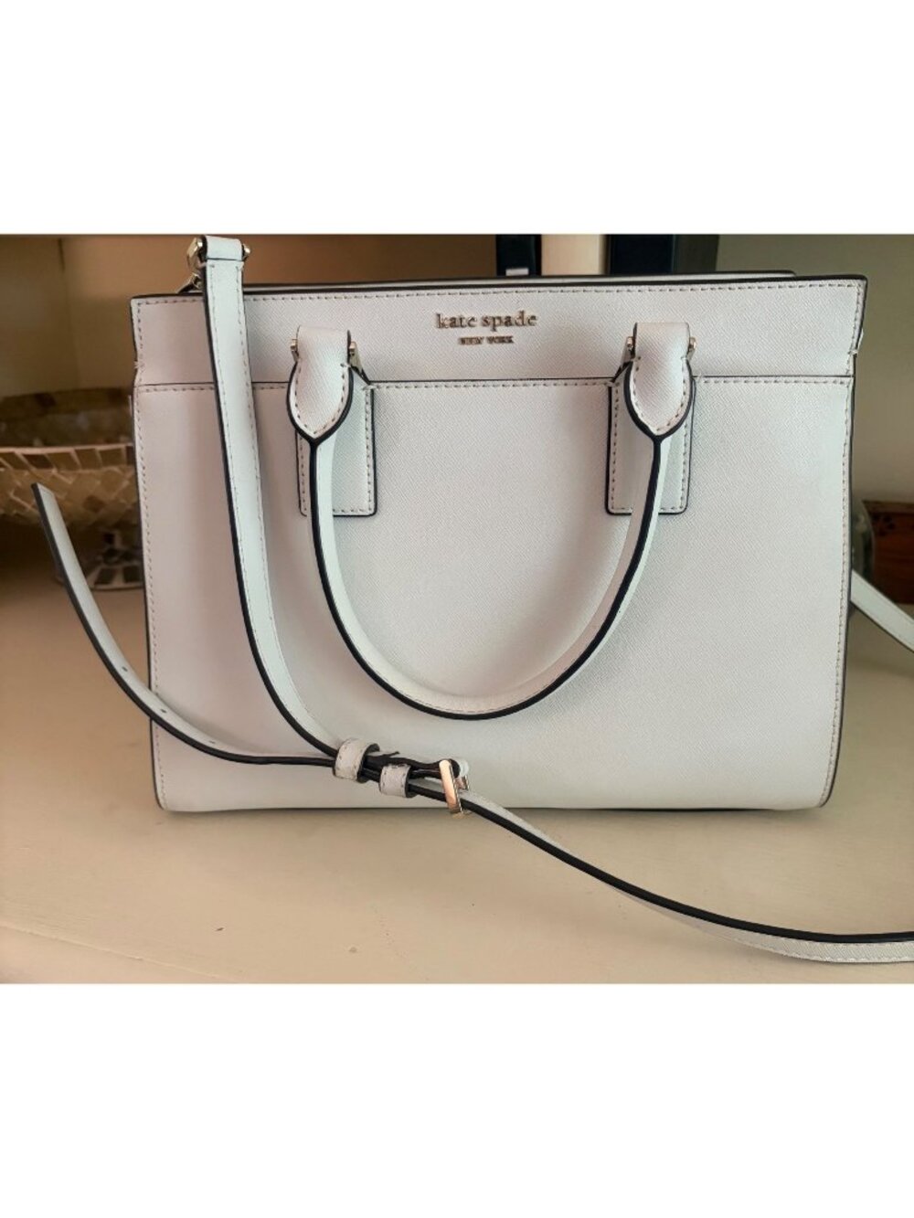 Kate Spade New York Saffiano Leather Top Handle & Crossbody
